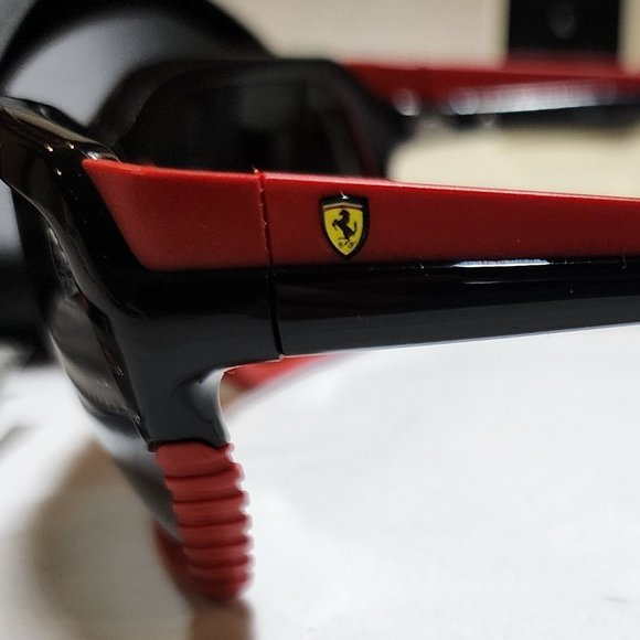 RB4366M SCUDERIA FERRARI COLLECTION Lenses: Grey Mirror  +  Frame: Black - Picture 5 of 6